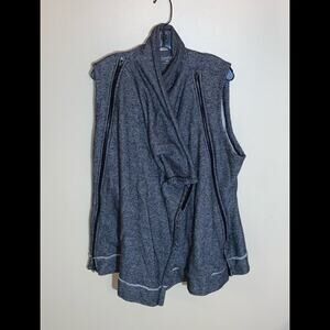 CALVIN KLEIN WOMENS FULL ZIP SWEATER VEST SIZE 3X MINT